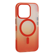 Чохол-силікон Mystik MagSafe Case iPhone 16 Pro, Cosmic orange