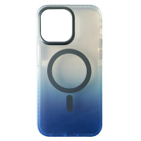 Чохол-силікон Mystik MagSafe Case iPhone 15 Pro, Темно-синій