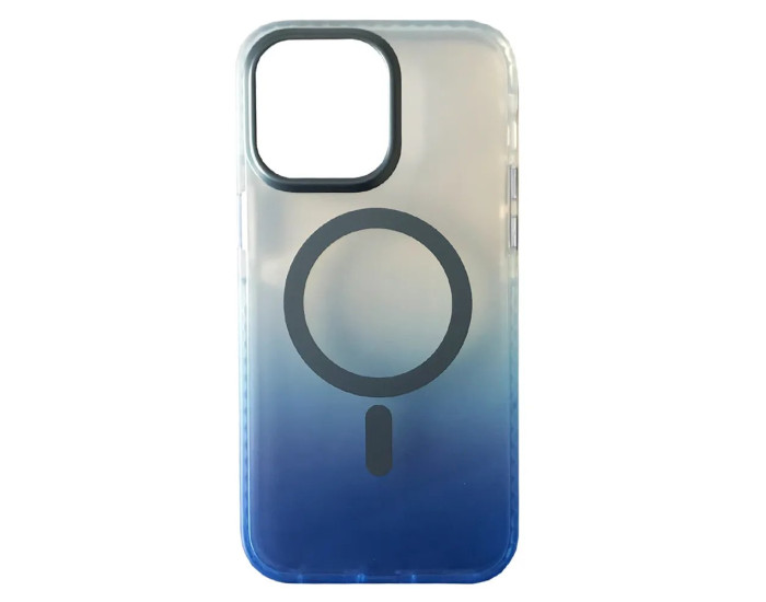 Чохол-силікон Mystik MagSafe Case iPhone 15 Pro, Темно-синій