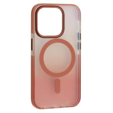Чохол-силікон Mystik MagSafe Case iPhone 15 Pro Max, Desert titanium