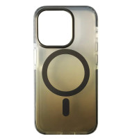 Чохол-силікон Mystik MagSafe Case iPhone 15 Pro, Titanium grey