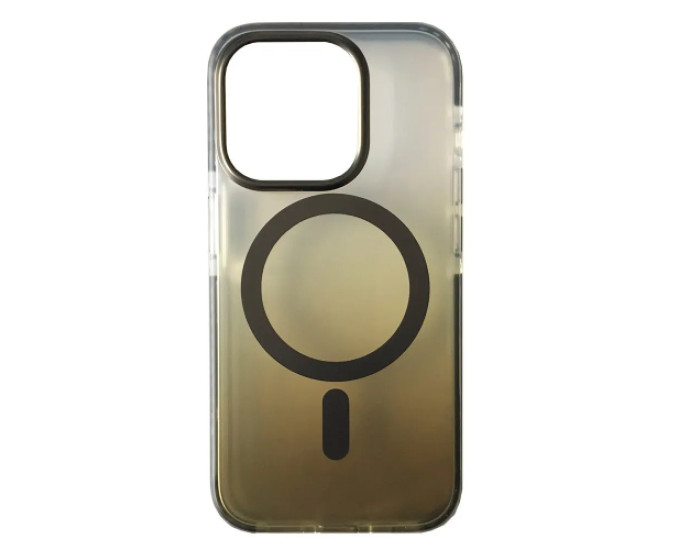 Чохол-силікон Mystik MagSafe Case iPhone 14, Titanium grey