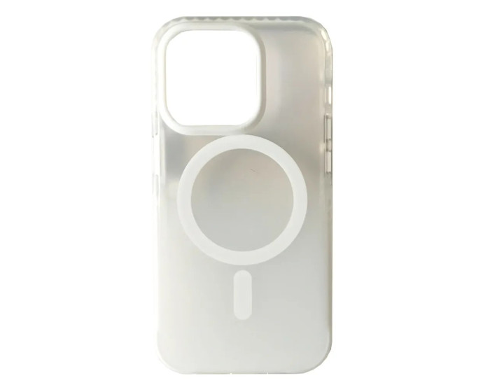 Чохол-силікон Mystik MagSafe Case iPhone 15 Pro, Білий