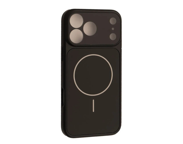 Чохол-силікон New GLASS Magsafe Case iPhone 17 Pro, Black