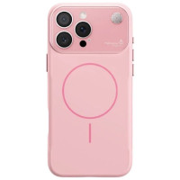 Чехол-силикон New GLASS Magsafe Case iPhone 15 Pro, Pink