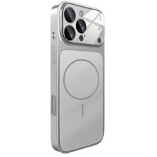 Чохол-силікон New GLASS Magsafe Case iPhone 15 Pro, White