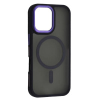 Чохол-силікон New Matte Magsafe Case iPhone 16 Pro Max, Deep purple