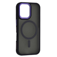 Чохол-силікон New Matte Magsafe Case iPhone 16 Pro Max, Deep purple