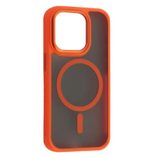 Чохол-силікон New Matte Magsafe Case iPhone 15 Pro, Orange