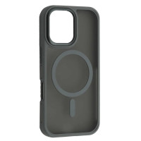 Чехол-силикон New Matte Magsafe Case iPhone 15 Pro, Titanium Grey