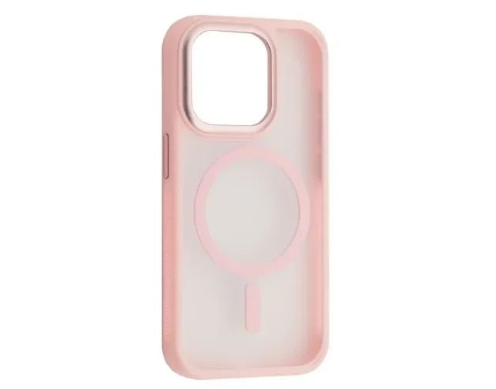 Чохол-силікон New Matte Magsafe Case iPhone 13 Pro Max Pink