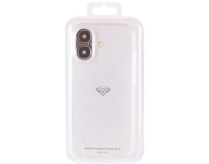 Чохол-силікон Nova Case iPhone 16, Прозорий