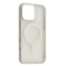 Чохол-силікон Perfect Case with MagSafe iPhone 16 Pro, Titanium silver