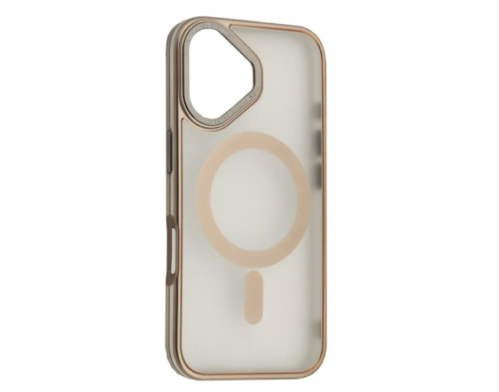 Чохол-силікон Perfect Case with MagSafe iPhone 16, Titanium grey