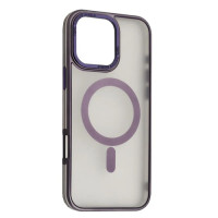 Чохол-силікон Perfect Case with MagSafe iPhone 16 Pro Max, Titanium purple
