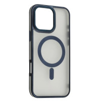 Чохол-силікон Perfect Case with MagSafe iPhone 16 Pro Max, Titanium blue