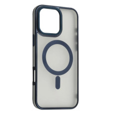 Чохол-силікон Perfect Case with MagSafe iPhone 16 Pro Max, Titanium blue