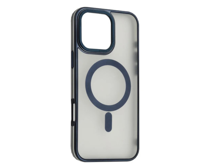 Чохол-силікон Perfect Case with MagSafe iPhone 16 Pro Max, Titanium blue