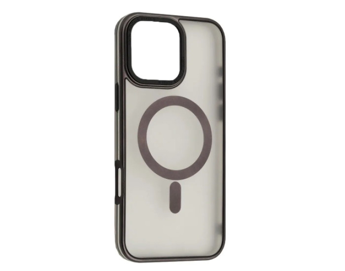 Чохол-силікон Perfect Case with MagSafe iPhone 16 Pro Max, Titanium black