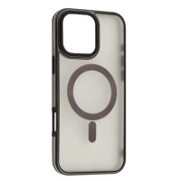Чохол-силікон Perfect Case with MagSafe iPhone 16 Plus, Titanium black
