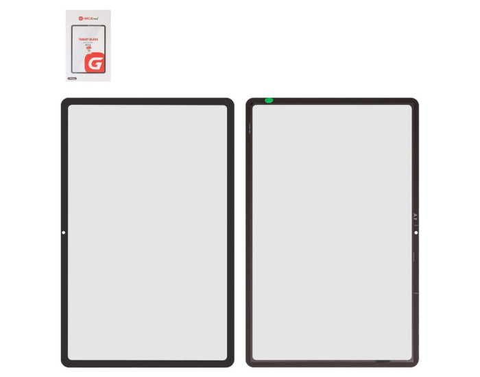 Стекло фронтальное с OCA-пленкой Xiaomi Redmi Pad 2, черное, оригинал G+OCA PRo