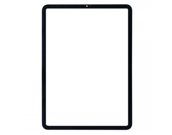 Стекло фронтальное iPad Pro 12.9 2018 /iPad Pro 12.9 2020, черное