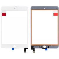 Сенсор iPad Mini 5, A2124/A2126/A2133, белый, оригинал
