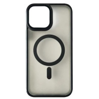Чохол-силікон Perfect Case with MagSafe iPhone 15, Titanium blue