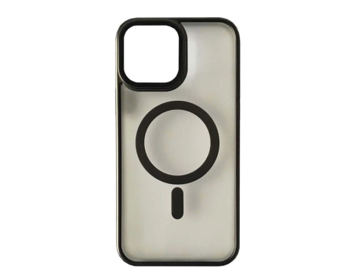 Чохол-силікон Perfect Case with MagSafe iPhone 15 Pro, Titanium black