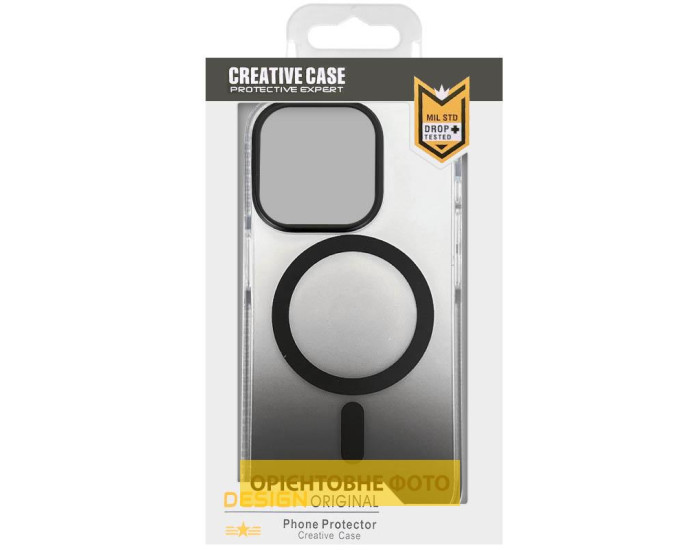 Чохол-силікон Phantom with MagSafe iPhone 17 Pro, Black
