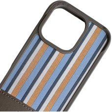 Чохол шкіряний оригінал Polo Santa Barbara Isaac iPhone 16 Pro, Сірий титан