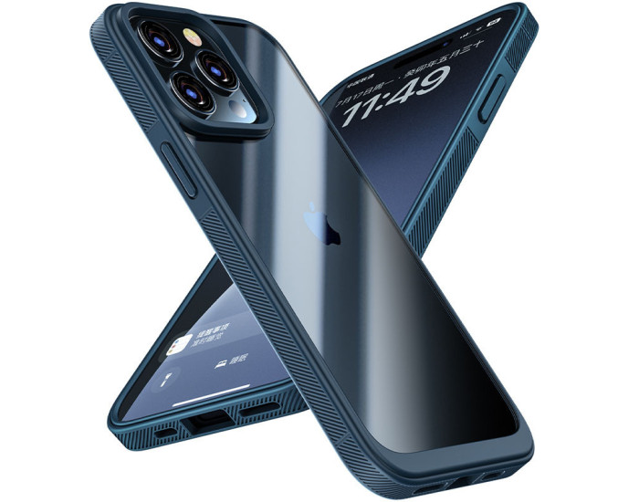 Чохол-силікон Pulse iPhone 15 Pro, Blue