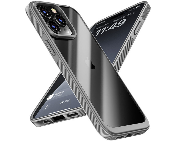 Чохол-силікон Pulse iPhone 15 Pro, Gray