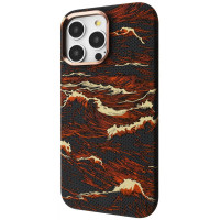Чохол-силікон Proove Gleam Case with Magnetic Ring iPhone 16 Pro Max, Gold ocean