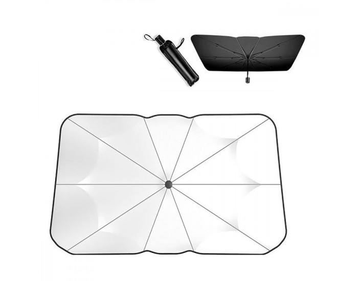 Солнцезащитный зонт для автомобиля SunShield 126*140*80cm