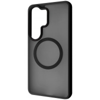 Чохол-силікон WAVE Matte Insane Case with Magnetic Ring Samsung S26 Ultra, чорний
