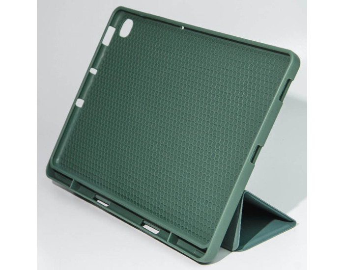 Чохол-книга Book Cover (stylus slot) Samsung Tab A11 Plus (11") (X210 /X215) /Tab A9 Plus (11'') (Зелений / Pine green)