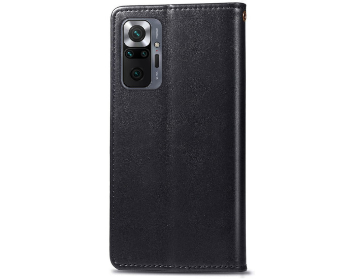 Чохол-книга GETMAN Gallant Xiaomi Redmi Note 10 Pro, чорний