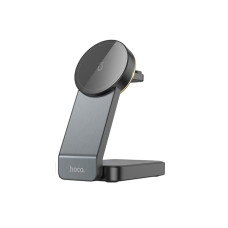 Беспроводная зарядка Hoco CQ3 Motorcycle 3-in-1 Wireless Fast Charger, Black