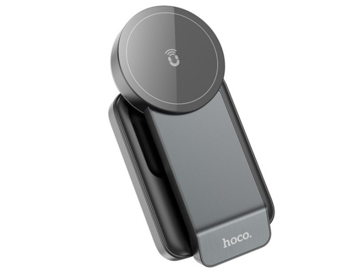 Беспроводная зарядка Hoco CQ3 Motorcycle 3-in-1 Wireless Fast Charger, Black