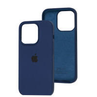 Чохол-силікон оригінал Full Soft Matte iPhone 14 Pro, Blue сobalt