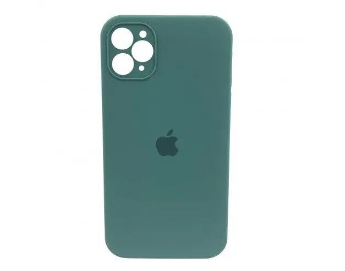 Чохол-силікон оригінал Full Camera Soft Matte iPhone 12 Pro, Pine green