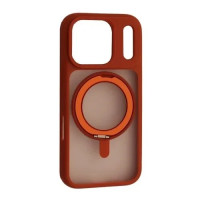 Чохол-силікон Rock Rotating Series Guard Touch Magnetic with Stand iPhone 17 Pro Max, Orange