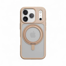 Чохол-силікон Rock Rotating Series Guard Touch Magnetic with Stand iPhone 17 Pro Max, Gold