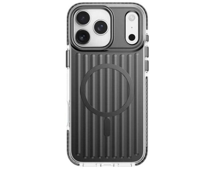 Чохол-силікон Rock Iridescent Magnetic (Anti-drop Lens Protection) iPhone 17 Pro, чорний