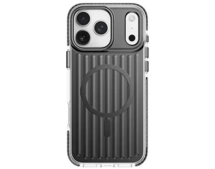 Чохол-силікон Rock Iridescent Magnetic (Anti-drop Lens Protection) iPhone 17 Pro Max, Black