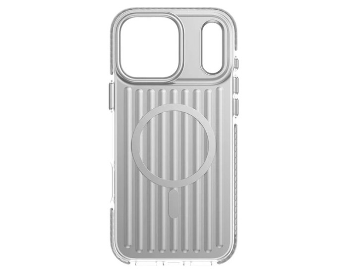 Чохол-силікон ROCK Iridescent Magnetic (Anti-drop Lens Protection) iPhone 17 Pro Max, Silver