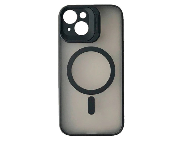 Чохол-силікон Rock Guard Transparent iPhone 15, Titanium black
