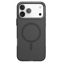Чехол-силикон Rock InShare Mattle Magnetic (Metal Lens Frame) iPhone 17 Pro Max, Graphite