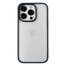 Чохол-силікон Rock Guard Transparent iPhone 13 Pro Max, Blue